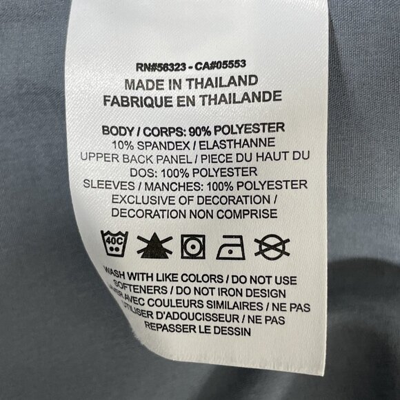 Nike Dri Fit Golf Pullover Mens Size Extra Large Gray Performance Comfort - Picture 7 of 10